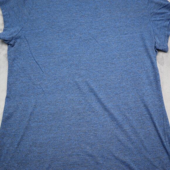 5TH Ocean Shirt Womens L Blue Chicago Cubs Short Sleeve VNeck Knit Casual Tee - Picture 16 of 16
